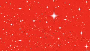 Stars On Red Background Wallpaper
