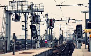 Station, Travel, Road, Rail Wallpaper