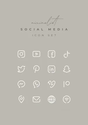 Stay Connected Through Social Media Apps Wallpaper