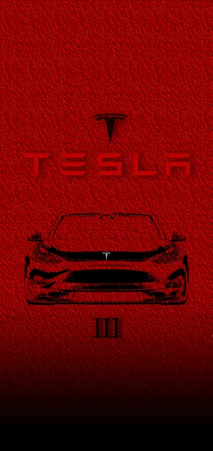 Stay Connected With Tesla's Innovative Iphone Wallpaper