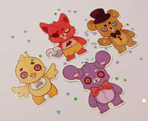 Stay Cute And Stay Safe With These Adorable Five Nights At Freddy’s Characters Wallpaper