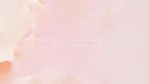 Stay Inspired - Cute Desktop Wallpaper Wallpaper