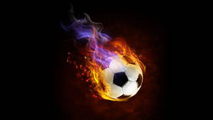 Stay Stellar With This Futuristic Soccer Ball! Wallpaper