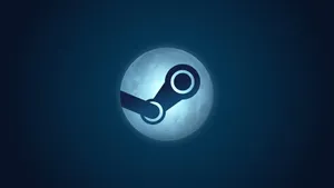 Steam Moon Logo Wallpaper Wallpaper