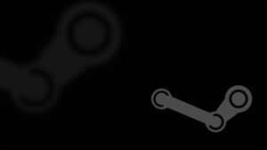 Steam Platform Logo Dark Background Wallpaper