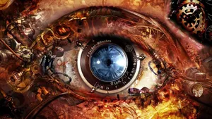 Steampunk Eye Artwork Wallpaper
