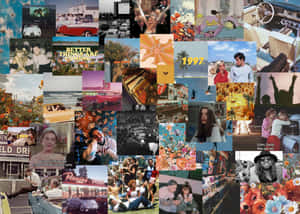 Step Back In Time With This Classic 90s Aesthetic Laptop. Wallpaper