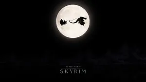 Step Into The Elder Scrolls V: Skyrim And Explore Its Vast Fantasy World Wallpaper