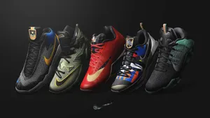 Step Up Your Style With Stylish Sneakers. Wallpaper