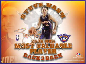 Steve Nash Most Valuable Player Wallpaper