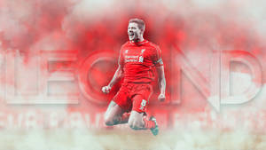 Steven Gerrard Football Legend Wallpaper