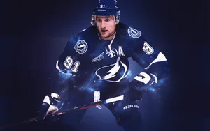 Steven Stamkos Tampa Bay Lightning Ice Hockey Captain Wallpaper