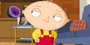 Stewie Griffin Smirk Wallpaper