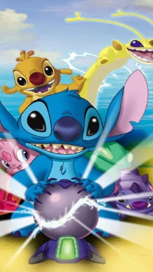 Stitch With Cousins Wallpaper
