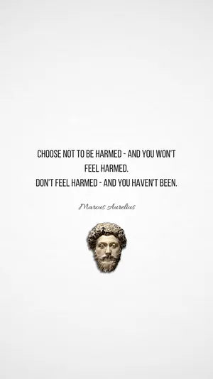 Stoicism Marcus Aurelius Quote Wallpaper