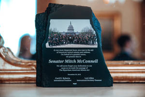 Stone Memorabilia For Mitch Mcconnell Wallpaper