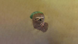 Stoner Sloth Art Wallpaper