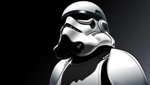 Stormtrooper Portrait Star Wars Art Wallpaper