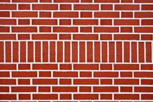 Strange Patterned Brick Wallpaper