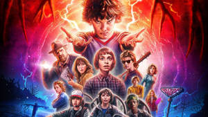 Stranger Things Joyful Chaos Wallpaper