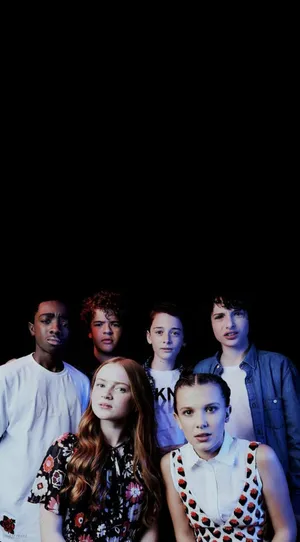 Stranger Things Kid Characters Wallpaper