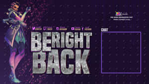 Streamer Be Right Back Wallpaper