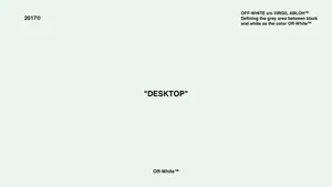 Streamline Your Workflow With The New Off White Ipad Wallpaper