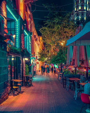 Street In Yerevan Wallpaper