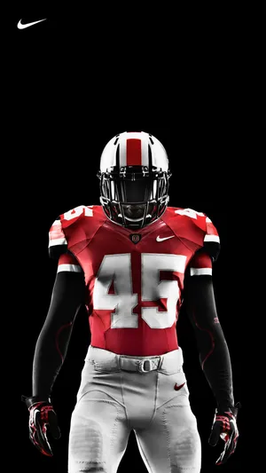 Striking Ohio State Football Team Uniform Wallpaper