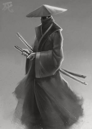 Strong And Loyal Samurai Of Japan Wallpaper