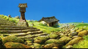 Studio Ghibli Animation Scenery Wallpaper