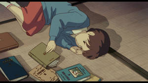 Studio Ghibli Desktop Sad Shizuku Wallpaper