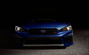 Stunning 4k Image Of Subaru Wrx Sti In Motion Wallpaper