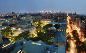 Stunning Apartment Complex At Columbia University Wallpaper