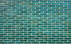 Stunning Blue-green Stone Wall Wallpaper