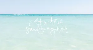 Stunning Blue Sea Pastel Summer Wallpaper