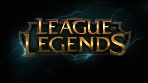 Stunning League Of Legends Logo Wallpaper