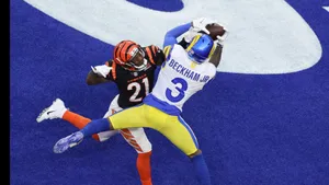 Stunning Mountain Landscape With River At Sunset Wallpaper