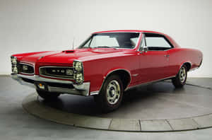 Stunning Pontiac Gto In Pristine Condition Wallpaper