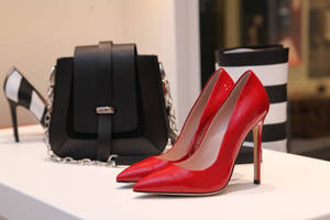 Stunning Red High-heel Shoes Wallpaper