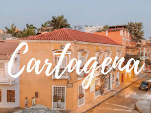 Stunning View Of Cartagena City, Colombia Wallpaper