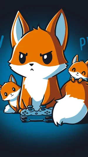 Stunningly Cool Anime Fox Wallpaper