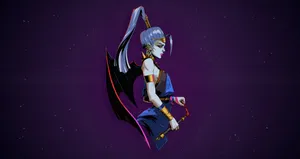 Stylish_ Animated_ Nyx_ Hades_ Game_ Art Wallpaper