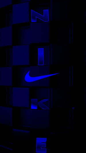 Stylish Blue Nike Wallpaper Wallpaper