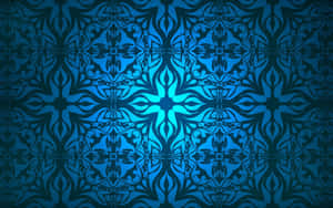 Stylish Geometric Pattern On Desktop Wallpaper Wallpaper