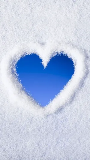 Stylish Heart Iphone Lock Screen Wallpaper