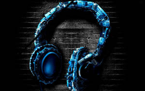 Stylish High-tech Headphones Wallpaper