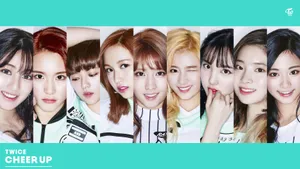 Stylish Poses Of Twice Wallpaper