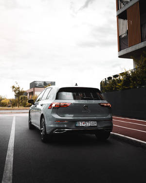 Stylish Volkswagen Golf V Exterior Wallpaper