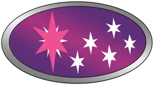 Subaru Logo In Pink Wallpaper